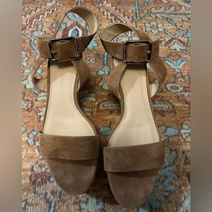 Tan Veronica Beard Wedges